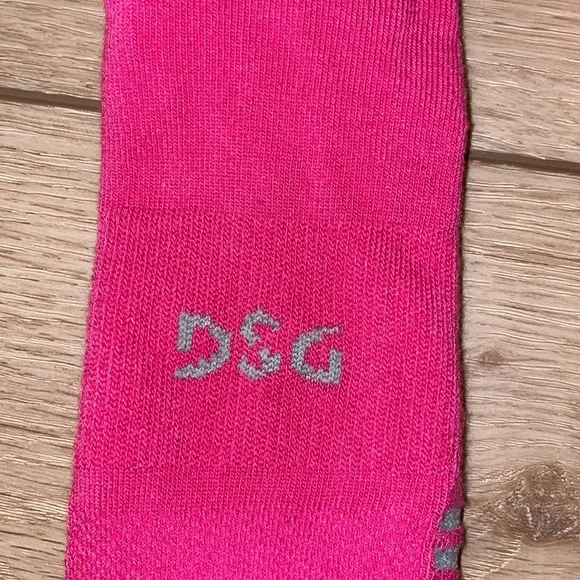 DSG All Sport Premium Pink Unisex Crew Socks - Picture 3 of 3